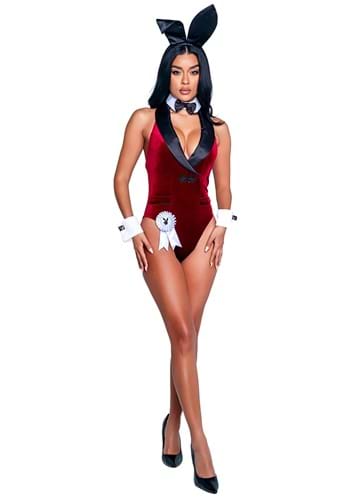 Womens Playboy Smoking Lounge Bunny Costume