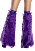 Womens Sexy Purple Grim Milkshake Monster Costume Alt 4