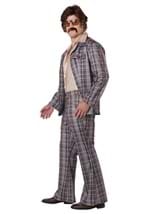 Mens 3 Piece 70s Plaid Leisure Suit Costume Alt 4