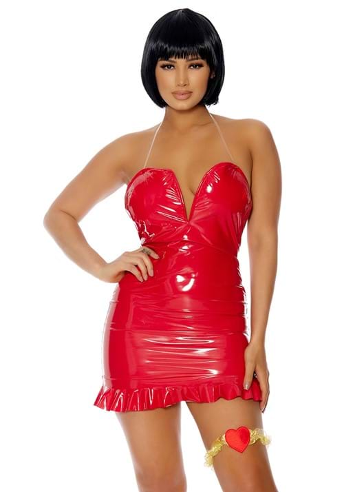 Womens Curvy Boop Carton Costume Dress