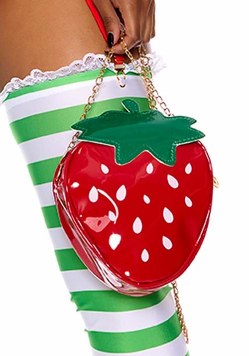Womens Strawberry Costume Purse