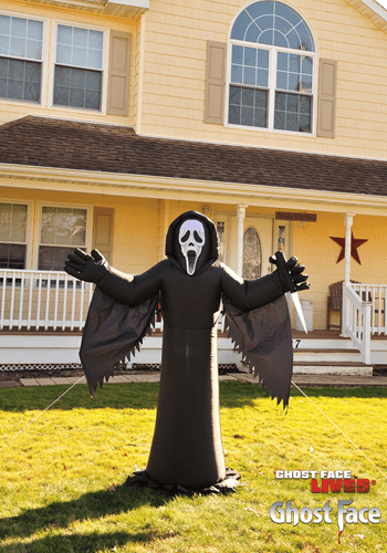 6FT Ghost Face Inflatable Decoration Daylight UPD