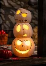 Nightmare Before Christmas Jack Stacked Light Up Pumpkins