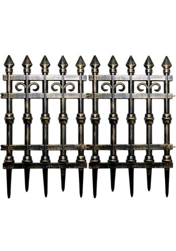 Brass Graveyard Gates Decoration