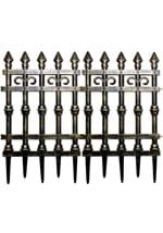 Brass Graveyard Gates Decoration