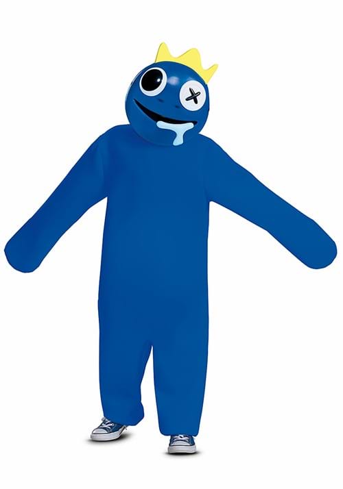 Kid's Rainbow Friends Deluxe Blue Costume