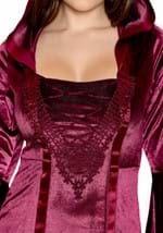 Womens Velvet Hooded Renaissance Maiden Alt 4