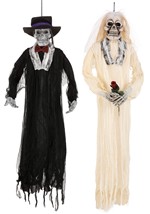 72" Bride and Groom Skeleton Set Alt 11
