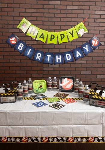 8 Guests Ghostbusters Deluxe Party Pack