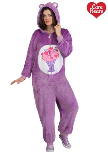 Adult Share Bear Care Bears Costume Onesie Alt 1