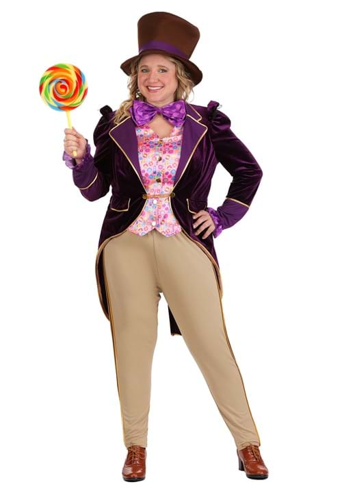 Plus Size Womens Candy Inventor Costume