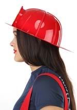 Adult Red Firefighter Costume Helmet Alt 3
