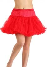 Womens Short Red Costume Petticoat