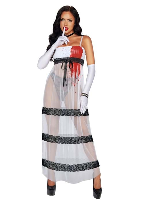 Womens Devils Kettle Prom Dress Costume