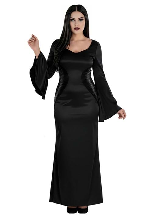 Womens Wednesday Morticia Costume