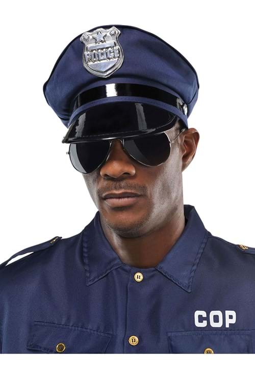 Adult Traditional Police Officer Costume Hat