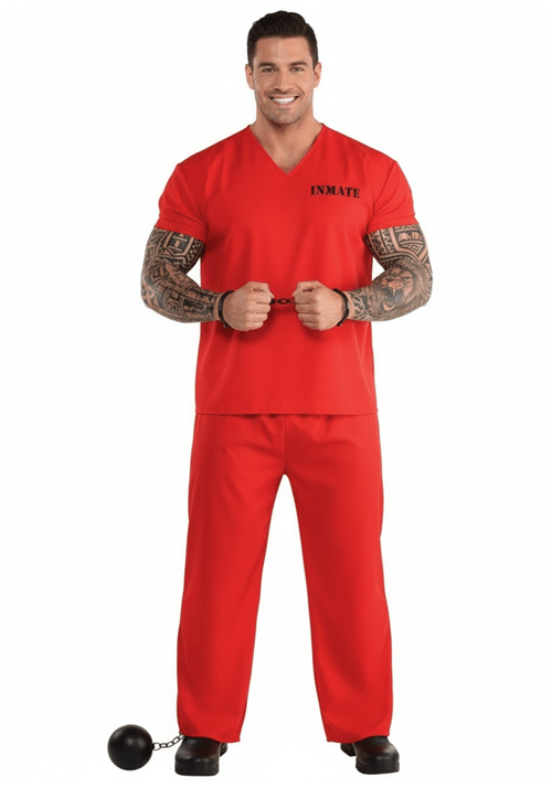 Incarcerated Uniform Adult Costume