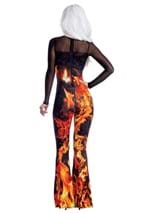 Womens Flame Jumpsuit Costume Alt 1