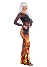 Womens Flame Jumpsuit Costume Alt 2