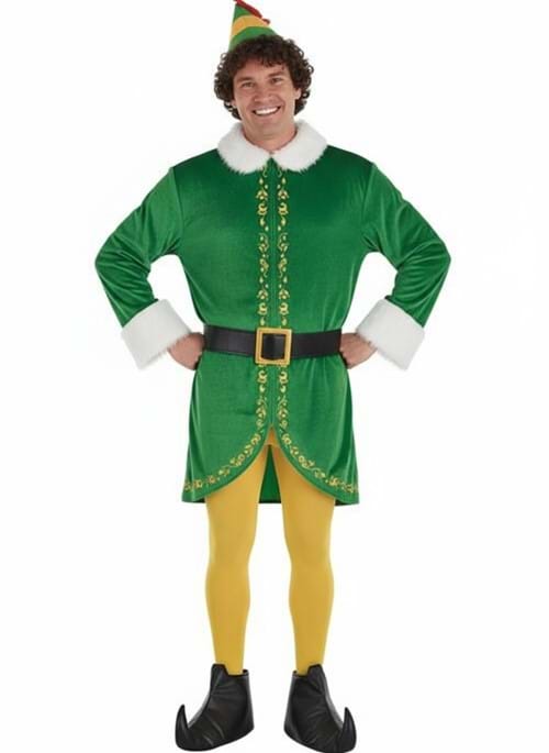 Seasonal Buddy the Elf Adult Costume