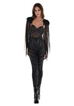 WOMENS DELUXE DARK ANGEL COSTUME Alt 1