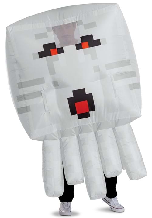 Adult Minecraft Ghast Inflatable Costume
