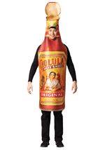 Adult Cholula Hot Sauce Bottle Costume