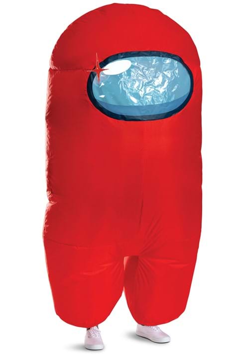 Adult Among Us Red Impostor Inflatable Costume
