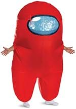 Adult Among Us Red Impostor Inflatable Costume Alt 1