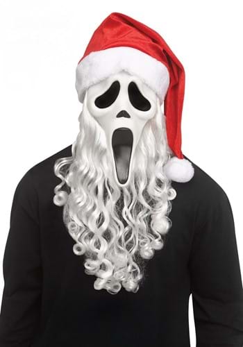 Ghost Face Santa Mask
