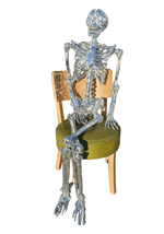 5FT Disco Skeleton Halloween Decoration