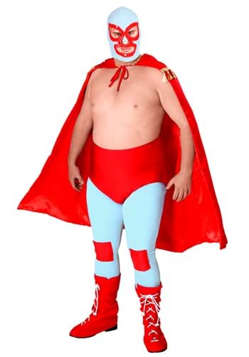 Adult Lovable Luchador Costume