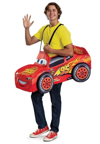 Adult Cars Lightning McQueen 3D Costume
