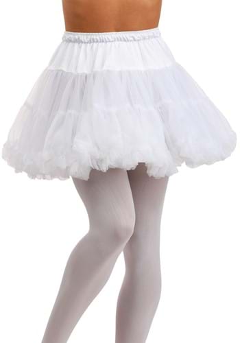 Adult White Petticoat